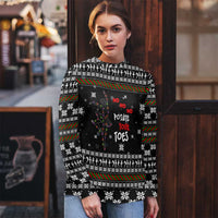 Ballet Pointe Christmas Design Ugly Christmas Sweater Xmas Holiday Patterns - Wonder Print Shop