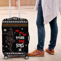 Ballet Pointe Christmas Design Luggage Cover Xmas Holiday Patterns - Wonder Print Shop