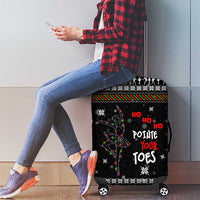 Ballet Pointe Christmas Design Luggage Cover Xmas Holiday Patterns - Wonder Print Shop