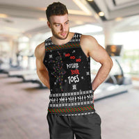 Ballet Pointe Christmas Design Men Tank Top Xmas Holiday Patterns - Wonder Print Shop