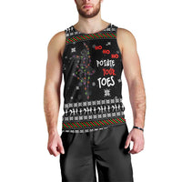 Ballet Pointe Christmas Design Men Tank Top Xmas Holiday Patterns - Wonder Print Shop