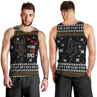 Ballet Pointe Christmas Design Men Tank Top Xmas Holiday Patterns - Wonder Print Shop