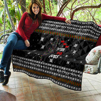 Ballet Pointe Christmas Design Quilt Xmas Holiday Patterns - Wonder Print Shop
