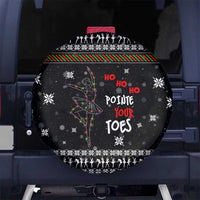 Ballet Pointe Christmas Design Spare Tire Cover Xmas Holiday Patterns - Wonder Print Shop