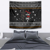 Ballet Pointe Christmas Design Tapestry Xmas Holiday Patterns - Wonder Print Shop