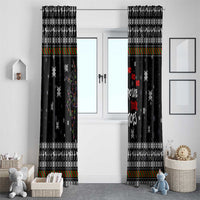 Ballet Pointe Christmas Design Window Curtain Xmas Holiday Patterns - Wonder Print Shop