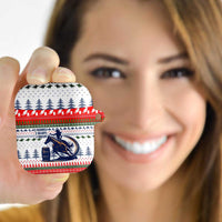 Barrel Racing Christmas AirPods Case Xmas Holiday Patterns - Wonder Print Shop