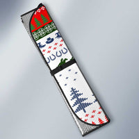 Barrel Racing Christmas Auto Sun Shade Xmas Holiday Patterns - Wonder Print Shop