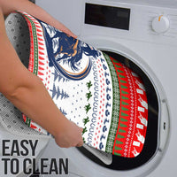 Barrel Racing Christmas Bathroom Set Xmas Holiday Patterns - Wonder Print Shop