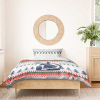 Barrel Racing Christmas Bedding Set Xmas Holiday Patterns - Wonder Print Shop