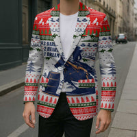 Barrel Racing Christmas Blazer Xmas Holiday Patterns - Wonder Print Shop