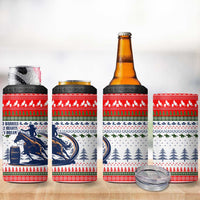 Barrel Racing Christmas 4 in 1 Can Cooler Tumbler Xmas Holiday Patterns - Wonder Print Shop