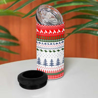Barrel Racing Christmas 4 in 1 Can Cooler Tumbler Xmas Holiday Patterns - Wonder Print Shop