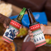 Barrel Racing Christmas 4 in 1 Can Cooler Tumbler Xmas Holiday Patterns - Wonder Print Shop