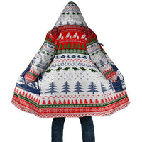 Barrel Racing Christmas Cloak Xmas Holiday Patterns - Wonder Print Shop