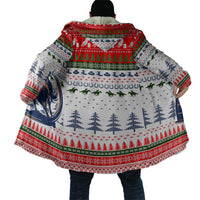 Barrel Racing Christmas Cloak Xmas Holiday Patterns - Wonder Print Shop
