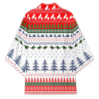 Barrel Racing Christmas Kimono Xmas Holiday Patterns - Wonder Print Shop