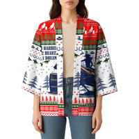 Barrel Racing Christmas Kimono Xmas Holiday Patterns - Wonder Print Shop