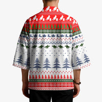Barrel Racing Christmas Kimono Xmas Holiday Patterns - Wonder Print Shop