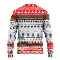 Barrel Racing Christmas Ugly Christmas Sweater Xmas Holiday Patterns - Wonder Print Shop