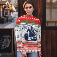 Barrel Racing Christmas Ugly Christmas Sweater Xmas Holiday Patterns - Wonder Print Shop