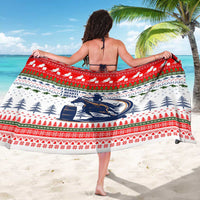Barrel Racing Christmas Sarong Xmas Holiday Patterns - Wonder Print Shop