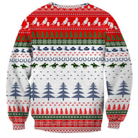 Barrel Racing Christmas Sweatshirt Xmas Holiday Patterns - Wonder Print Shop