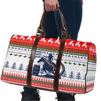 Barrel Racing Christmas Travel Bag Xmas Holiday Patterns - Wonder Print Shop