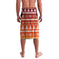 Zambia Christmas Lavalava with African Animals Tree Snowflakes and National Emblem Design - Wonder Print Shop