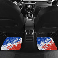 Chile Christmas Car Mats with Flag Colors Tree Reindeer Condor and Gift Design - Wonder Print Shop