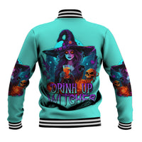 Drink Up Witches Halloween Baseball Jacket - Wonder Print Shop