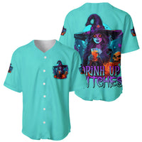 Drink Up Witches Halloween Baseball Jersey - Wonder Print Shop
