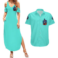 Drink Up Witches Halloween Couples Matching Summer Maxi Dress and Hawaiian Shirt - Wonder Print Shop