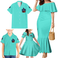 Drink Up Witches Halloween Family Matching Mermaid Dress and Hawaiian Shirt - Wonder Print Shop