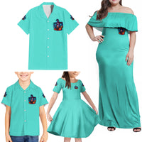 Drink Up Witches Halloween Family Matching Off Shoulder Maxi Dress and Hawaiian Shirt - Wonder Print Shop
