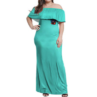 Drink Up Witches Halloween Off Shoulder Maxi Dress - Wonder Print Shop