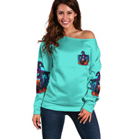 Drink Up Witches Halloween Off Shoulder Sweater - Wonder Print Shop