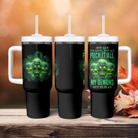 One Day I'm Gonna Just Say Tumbler With Handle - Wonder Print Shop