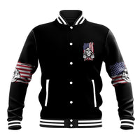 My Give A F Reaper Flag Baseball Jacket - Wonder Print Shop