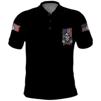 My Give A F Reaper Flag Polo Shirt - Wonder Print Shop