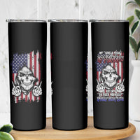 My Give A F Reaper Flag Skinny Tumbler - Wonder Print Shop