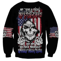 My Give A F Reaper Flag Sweatshirt - Wonder Print Shop
