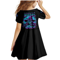 In A World Full Of Princesses Be A Witch Halloween Family Matching Mermaid Dress and Hawaiian Shirt - Wonder Print Shop