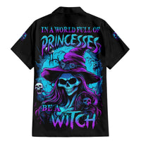 In A World Full Of Princesses Be A Witch Halloween Family Matching Mermaid Dress and Hawaiian Shirt - Wonder Print Shop