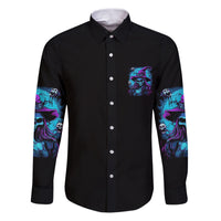 In A World Full Of Princesses Be A Witch Halloween Family Matching Puletasi Dress and Hawaiian Shirt - Wonder Print Shop