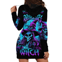In A World Full Of Princesses Be A Witch Halloween Hoodie Dress - Wonder Print Shop