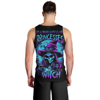 In A World Full Of Princesses Be A Witch Halloween Men Tank Top - Wonder Print Shop