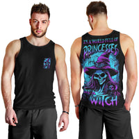 In A World Full Of Princesses Be A Witch Halloween Men Tank Top - Wonder Print Shop