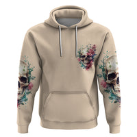Fresh Out Of F Watercolor Skull Hoodie - Wonder Print Shop