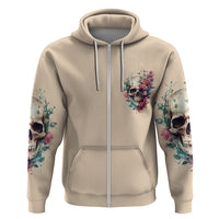 Fresh Out Of F Watercolor Skull Hoodie - Wonder Print Shop